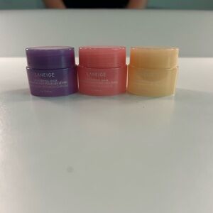 Laneige lip masks 3pc